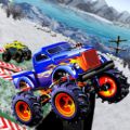 Monster Truck Snow Stunt Racing