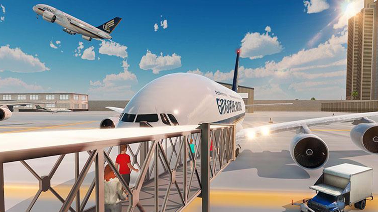 Airplane Simulator Car Transporter截图1