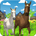 Horse Family Animal Simulator 3D