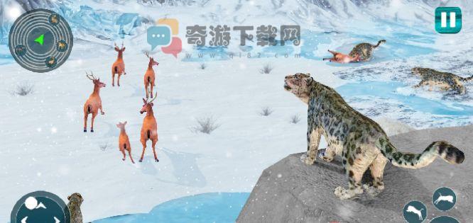 雪地雪豹模拟器截图2