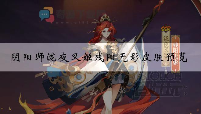 阴阳师泷夜叉姬残阳无影皮肤预览