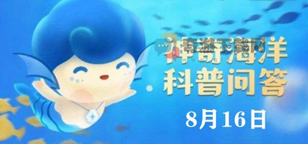 神奇海洋今日答案8.16：以下哪种海洋动物拥有10只触手