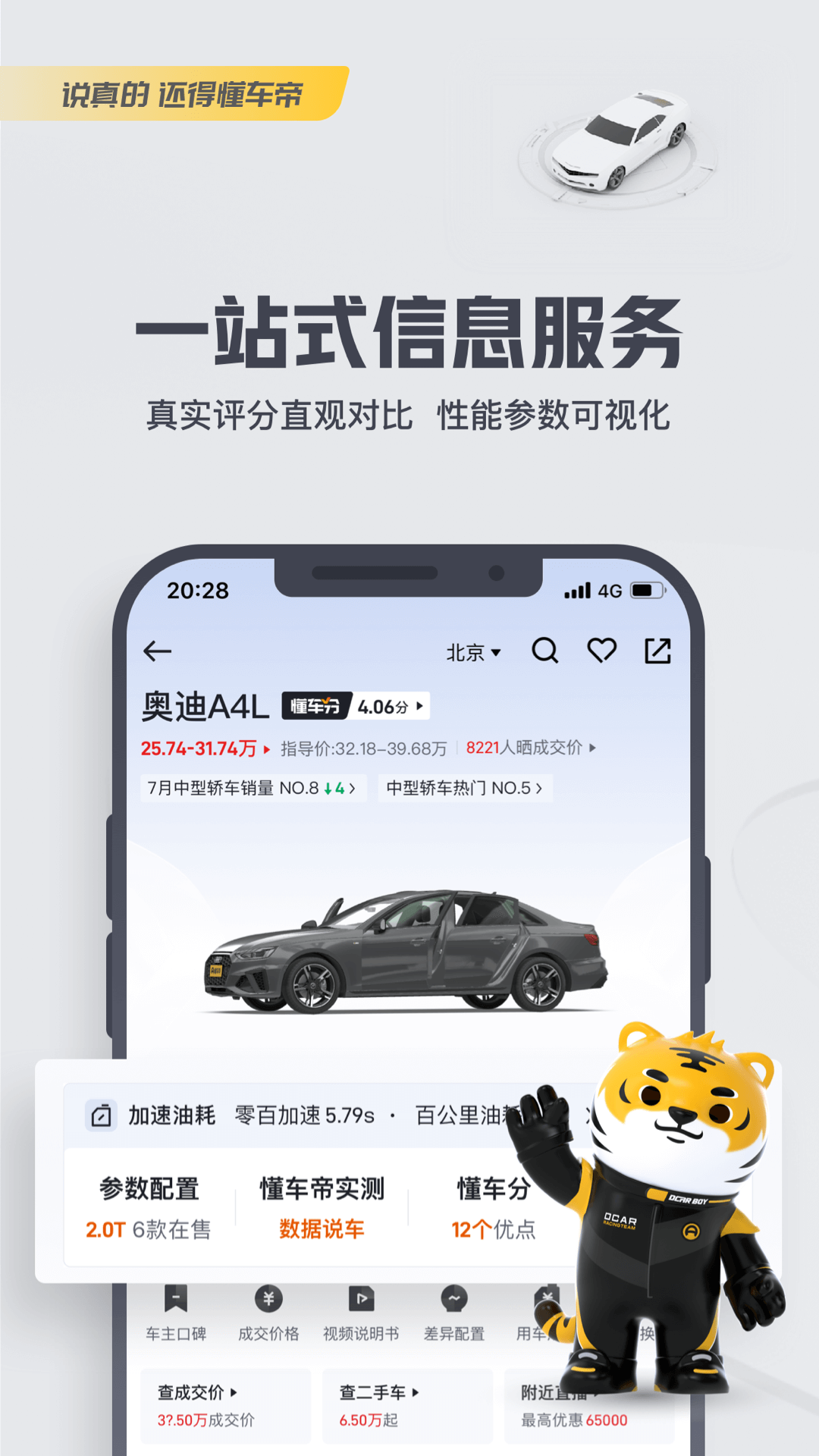 懂车帝app汽车报价