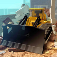 Bulldozer Demolish